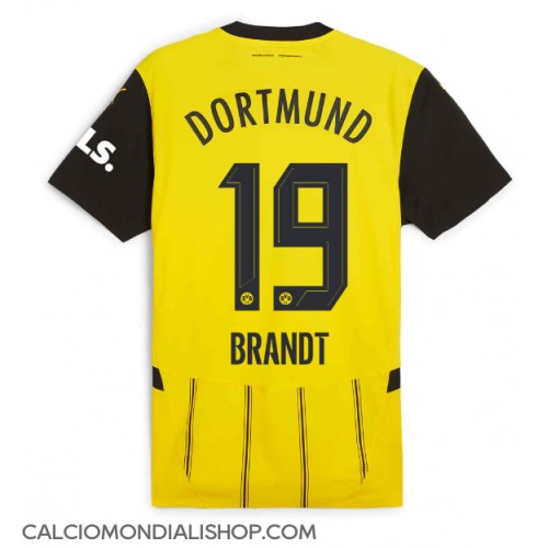 Maglie da calcio Borussia Dortmund Julian Brandt #19 Prima Maglia 2024-25 Manica Corta